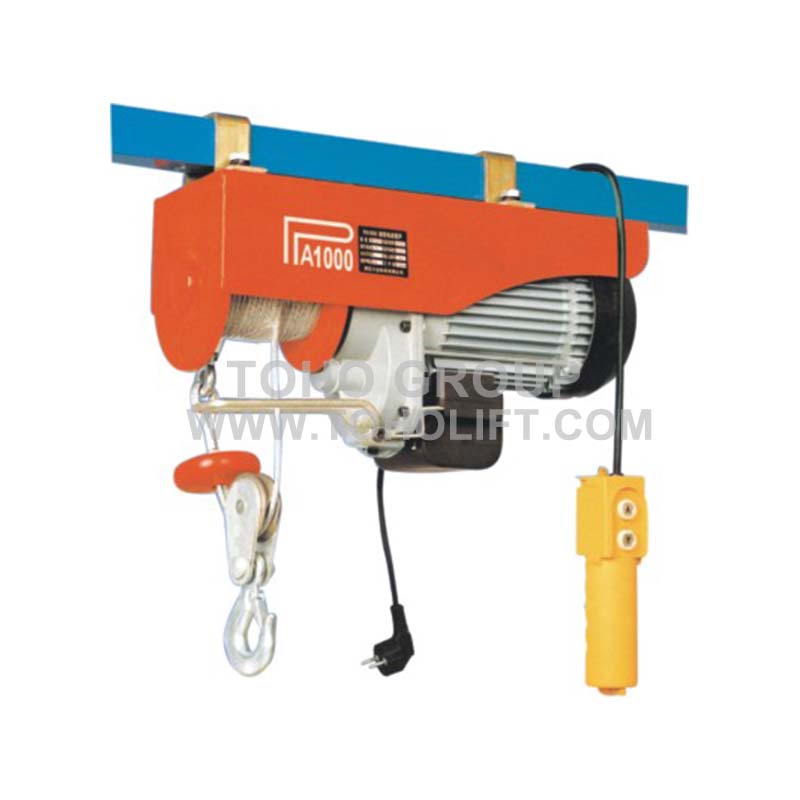 MINI Electric Wire Hoist Extra Long Steel Wire