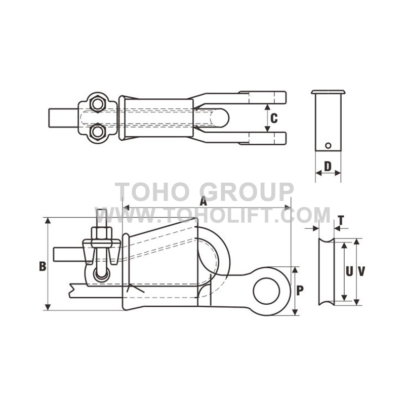 U.S. Type Wedge Sockets