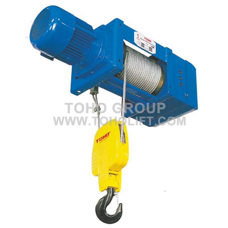 SH MODEL FOOT-MOUNTED HOIST(4/1 ROPE REEVING)