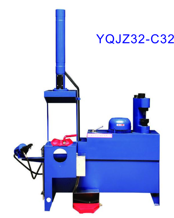 100T MOVABLE HYDRAULIC WIRE ROPE PRESSING MACHINE