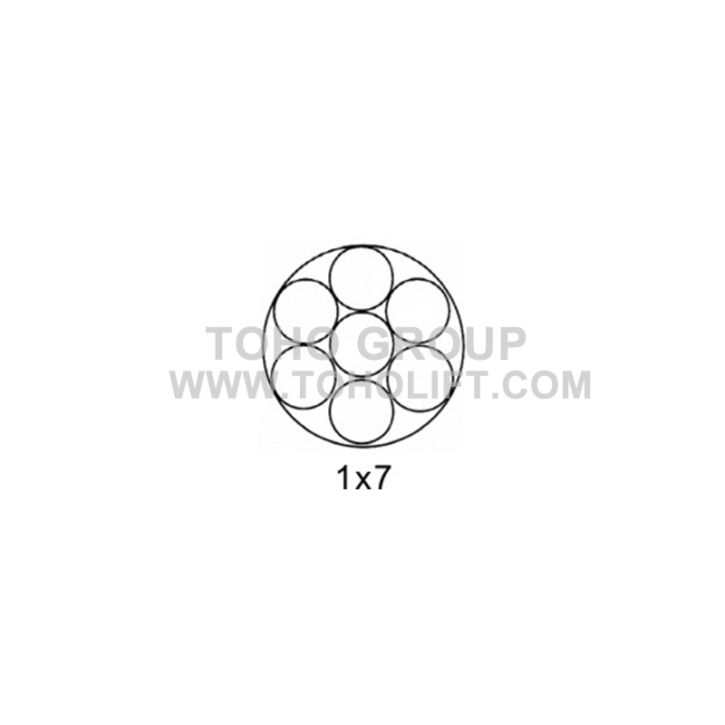 STEEL STRAND (UNGALVANIZED AND GALVANIZED) 1x3, 1x7 1x19, 1x37