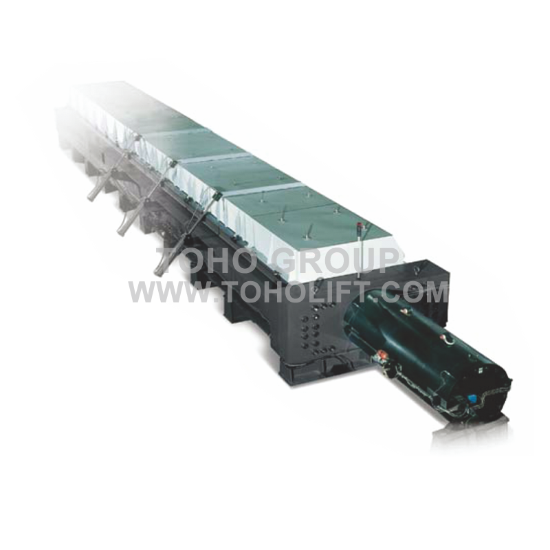 MICROCOMPUTER CONTROLLED HORIZONTAL HYDRAULIC TENSION TESTING MACHINE